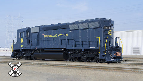 Scale Trains #32443 HO EMD SD45, Norfolk & Western/Pevler Blue #1785 DCC & Sound