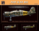 SBS Model 1/72 scale Fiat G.50 bis German & Croatian Air Force full kit SBS7020