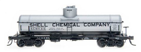 InterMountain #46302-28 HO ACF Type 27 8K Gal Tank Shell Chemical Company #913