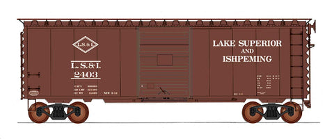 Intermountain Series 45429 HO Scale 40' PS-1 SD BC Lake Superior & Ishpeming