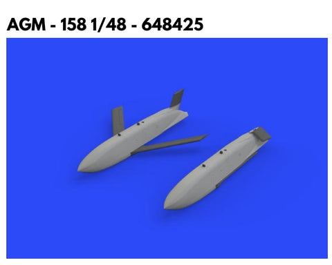Eduard Brassin 1/48 resin 2 pcs AGM-158 air-to-surface missile - 648425