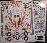 Furball decals 1/48 for F-4B/J USMC Rhinos - Vietnam era - FUR48012