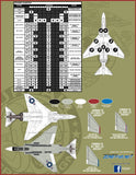 Furball decals 1/48 for F-4B/J USMC Rhinos - Vietnam era - FUR48012