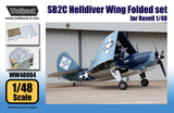Wolfpack 1/48 scale resin SB2C Helldiver Wing Folded for Revell - WW48004