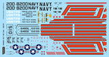 Wolfpack 1/48 decal T-38A Talon "US Naval Test Pilot School" - WD48005