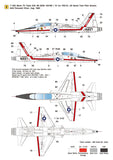 Wolfpack 1/48 decal T-38A Talon "US Naval Test Pilot School" - WD48005