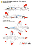 Wolfpack 1/48 decal T-38A Talon "US Naval Test Pilot School" - WD48005