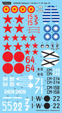 Wolfpack 1/48 decal Polikarpov I-16 Part.1 (Type 10) - WD48006