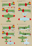 Wolfpack 1/48 decal Polikarpov I-16 Part.1 (Type 10) - WD48006