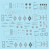 Bullseye 1/48 Decals F-16CG/CJ Falcon Viper Warheads on Foreheads II Op Allied Force for Tamiya- 48023