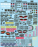 Speed Hunter Graphics 48030 1/48 decal Early Weasels, F-4G Wild Weasels