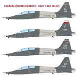 Caracal 1/48 decal USAF T-38C Talon Wolfpack Trumpeter CD48072