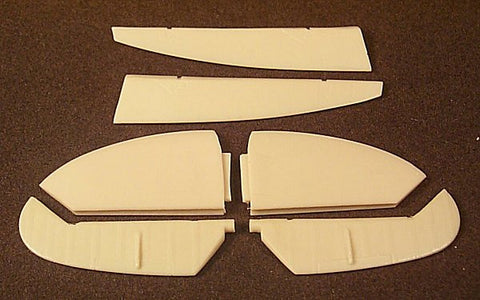 Ultracast 1/48 Spitfire Mk IX Early Style Control Surfaces for Hasegawa