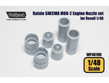 Wolfpack 1/48 resin Rafale SNECMA M88-2 Engine Nozzle for Revell - WP48190