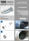 Wolfpack 1/48 F-4B/C/D Phantom II J79 Engine Nozzle set Academy - WP48192