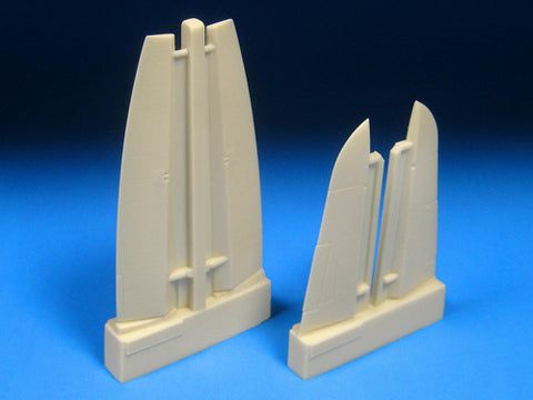 BarracudaCast 1/48 scale Hawker Tempest Ailerons and Elevators for Eduard kit - BR48424