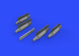 Eduard 1/72 Brassin set UB-16 launchers w/pylons for MiG-21 by Eduard - 672190