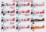 Lifelike 1/48 decals Mitsubishi A5M4 Claude Pt 1 for Fine Molds or Wingsy 48-053