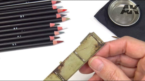 AK Interactive Water-Based Weathering Pencils