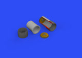 Eduard Brassin 1/48 Scale Resin F-14D Exhaust Nozzles for Tamiya - 648560