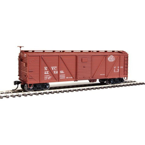 Walthers Mainline 910-40563 HO 40' Sheathed Boxcar w/ Murphy Ends - NYC #277361