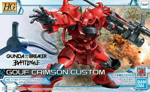 BANDAI 1/144 5062030 Gouf Crimson Custom Gundam Breaker Battlogue