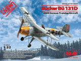 ICM Models 1/32 scale Bucker Bu-131D WWII German Training Aircraft kit - 32030