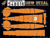 HGW 1/48 wood decals Albatros D.V/Va Light Wood for Eduard #548016