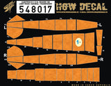 HGW 1/48 wood decals lt wood natural Albatros D.V/D.Va for Eduard 548017