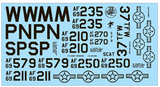 Speed Hunter Graphics 1/32 decals Big Scale F-4G Wild Weasels for Revell - 32012