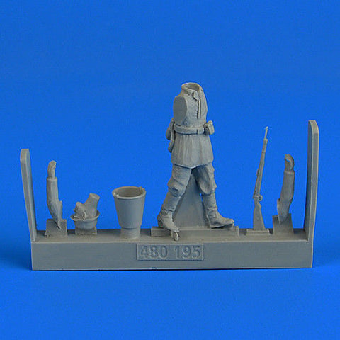 Aerobonus Resin 1/48 by Aires WWII German Infantry - 480195 - Walking