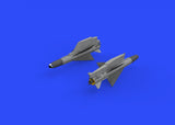 Eduard 1/48 scale Brassin - Resin French missile Matra R-530 - 648324