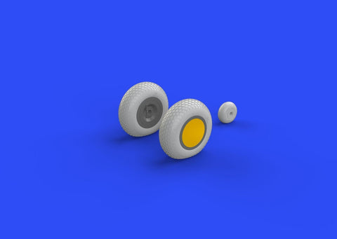 Eduard 1/32 Brassin P-40 wheels w/ pattern for Hasegawa - 632080 Eduard 1/32 Brassin P-40 wheels w/ pattern for Hasegawa - 632080