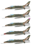 Caracal Models decals 1/72 CD72071 - USAF F-100 in Vietnam