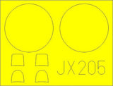 Eduard 1/32 Scale Masks for Fokker D. VII by Wingnut Wings - JX205