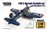 Wolfpack 1/48 scale resin F4U-5 Corsair Cockpit set for Hasegawa - WW48019