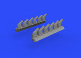 Eduard 1/48 Brassin P-51D exhaust stacks for Airfix kit - 648336