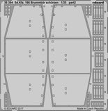 Eduard 1/35 Photoetch detail Sd. Kfz. 166 Brummbär schürzen for Tamiya - 36364