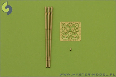 Master Model 1/35 M197 3-barrelled rotary 20mm cannon for AH-1 Cobra - AM-35001