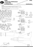 New Ware Mask 1/48 MiG-23ML Flogger-G ADVANCED kabuki for Trumpeter kit 02855