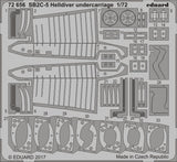 Eduard 1/72 photoetch undercarriage SB2C-5 Helldiver kit Special Hobby - 72656