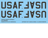 Caracal decals 1/72 CD72068 - B-45 Tornado for the Valom kit