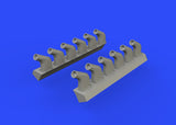 Eduard 1/48 Brassin P-51D exhaust stacks for Airfix kit - 648336