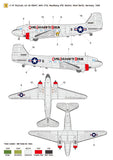 Wolfpack 1/72 decal C-47 Skytrain Pt 2 USAF C-47 Fleet to the Berlin Airlift