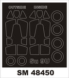 Montex 1/48 painting masks for Sukhoi Su-9U Maiden for Trumpeter - SM48450
