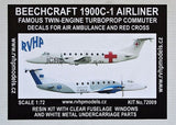 RVHP Models 1/72 Resin kit Beechcraft 1900C-1 Airliner - 72009