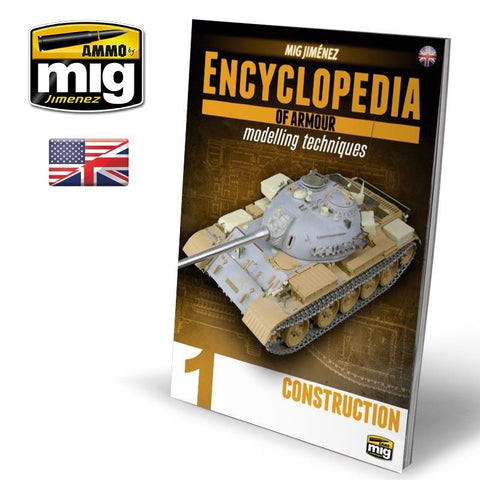 AMMO OF MiG ENCYCLOPEDIA OF ARMOR MODELLING TECHNIQUES VOL 1 CONSTRUCTION #6150