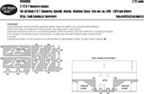 New Ware 1/72 paint masks R-7 boosters for MPC kit no. MPC 792/6 - NWM005