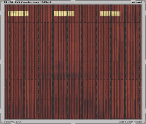 Eduard 1/72 Photoetch USN Carrier deck 1943-44 - 73420