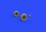 Eduard 1/32 Brassin Spitfire Mk. IX resin wheels - 5 spoke for Revell - 632107